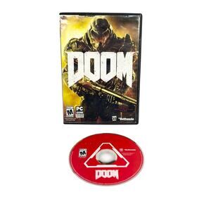 DOOM PC DVD-ROM 2016 Complete with Case and Disc